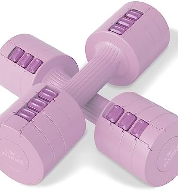 FLYBIRD Dumbbell Sets for Women, 5lbx2 Dumbbells Set at Home, 2lb 3lb 4lb 5lb