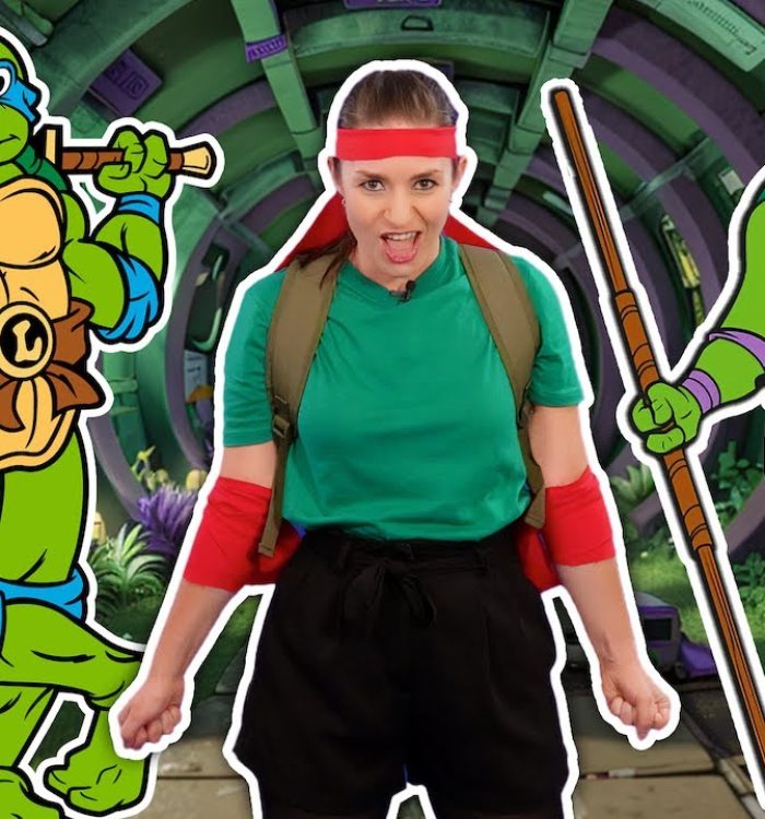 Teenage Mutant Ninja Turtles Exercise for Kids | Ninja Workout for Children | Indoor PE Lesson