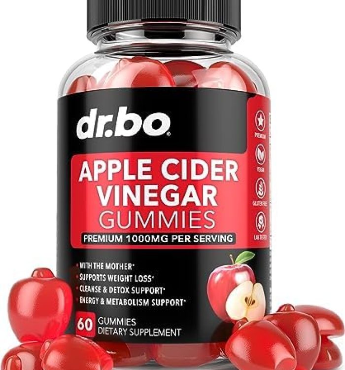 ACV Apple Cider Vinegar Gummies – Natural Support for Advanced Weight Loss, Detox, Cleansing