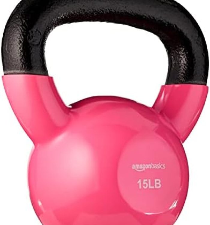 Amazon Basics Vinyl Kettlebell