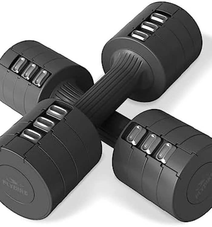 FLYBIRD Dumbbell Sets for Women, 5lbx2 Dumbbells Set at Home, 2lb 3lb 4lb 5lb