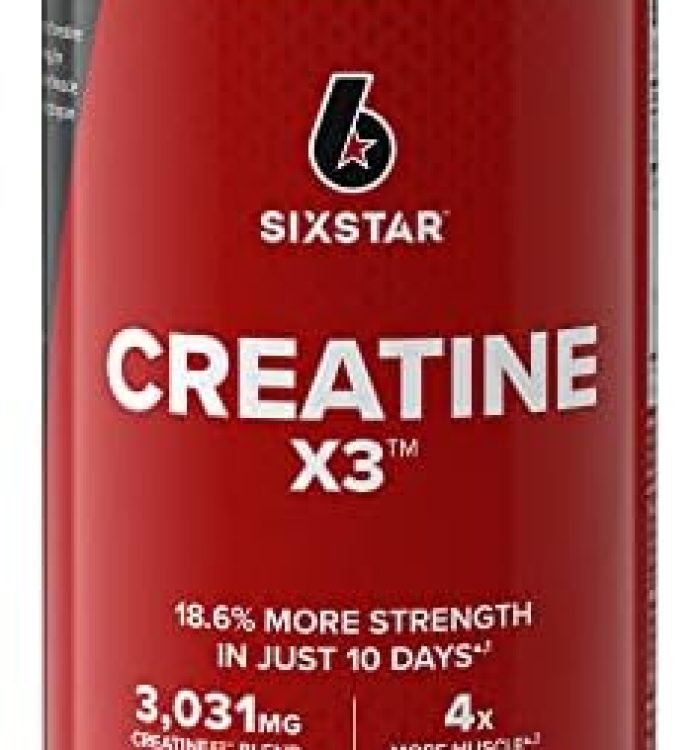 Six Star Creatine Pills Post Workout X3 Creatine Capsules